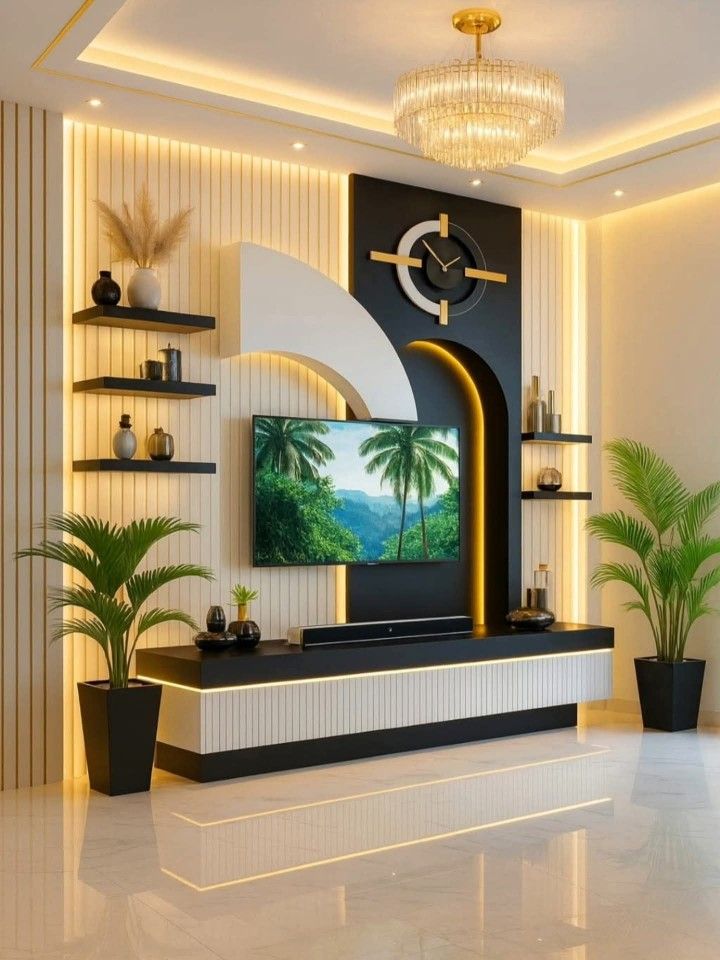 Luxury TV Unit